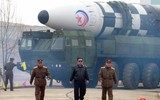 Phi đội 28 tiêm kích F-35A Hàn Quốc thực hiện màn 'voi đi bộ'