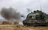 Pháo tự hành 2S19 Msta-S bị tên lửa chống tăng thổi tung tại Ukraine
