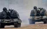 Pháo tự hành 2S19 Msta-S bị tên lửa chống tăng thổi tung tại Ukraine