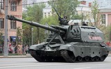 Pháo tự hành 2S19 Msta-S bị tên lửa chống tăng thổi tung tại Ukraine