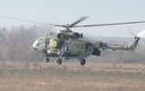 Trực thăng Mi-8 Ukraine bị bắn hạ tại Mariupol bằng tên lửa Stinger Mỹ