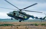 Trực thăng Mi-8 Ukraine bị bắn hạ tại Mariupol bằng tên lửa Stinger Mỹ