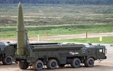 Tên lửa Iskander-M Nga đang thị uy tại Ukraine khiến Đức lạnh gáy