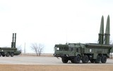 Tên lửa Iskander-M Nga đang thị uy tại Ukraine khiến Đức lạnh gáy