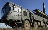 Tên lửa Iskander-M Nga đang thị uy tại Ukraine khiến Đức lạnh gáy