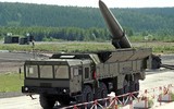 Tên lửa Iskander-M Nga đang thị uy tại Ukraine khiến Đức lạnh gáy