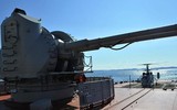 Pháo hạm AK-130 nặng 100 tấn chìm theo soái hạm Moskva uy lực cỡ nào?