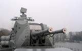 Pháo hạm AK-130 nặng 100 tấn chìm theo soái hạm Moskva uy lực cỡ nào?