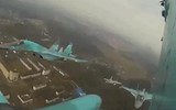 'Sát thủ đối đất' Kh-29 được phóng ra từ tiêm kích Su-34 nhắm thẳng mục tiêu ở Ukraine