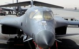 Máy bay ném bom chiến lược B-1B Lancer Mỹ bất ngờ bốc cháy dữ dội
