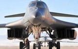 Máy bay ném bom chiến lược B-1B Lancer Mỹ bất ngờ bốc cháy dữ dội