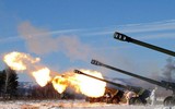 'Vua pháo kéo' 2S65 Msta-B Nga khai hỏa dữ dội vào kho vũ khí phương Tây viện trợ Ukraine