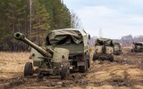 'Vua pháo kéo' 2S65 Msta-B Nga khai hỏa dữ dội vào kho vũ khí phương Tây viện trợ Ukraine