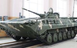 Xe chiến đấu bộ binh BMP-1 Ukraine bị pháo Nga 'xé toạc'