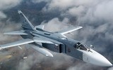 Nga cho 'Kiếm sĩ' Su-24M rải bom phá hủy căn cứ chỉ huy Ukraine?