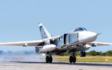 Nga cho 'Kiếm sĩ' Su-24M rải bom phá hủy căn cứ chỉ huy Ukraine?