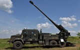 Uy lực pháo tự hành nội địa Bohdana của Ukraine 