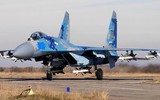 Chiến đấu cơ Su-27 Ukraine bất ngờ tấn công quân Nga trên đảo Rắn
