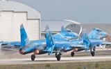 Chiến đấu cơ Su-27 Ukraine bất ngờ tấn công quân Nga trên đảo Rắn