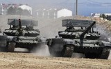 Xe tăng Nga bị đánh bật tháp pháo lên cao 50 mét tại Ukraine 