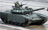 Xe tăng Nga bị đánh bật tháp pháo lên cao 50 mét tại Ukraine 