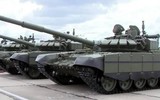 Xe tăng Nga bị đánh bật tháp pháo lên cao 50 mét tại Ukraine 