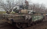 Xe tăng Nga bị đánh bật tháp pháo lên cao 50 mét tại Ukraine 