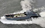 Tàu đổ bộ Nga ngoặt gấp để tránh tên lửa Ukraine trên Biển Đen