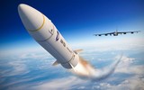‘Pháo đài bay’ B-52 Mỹ phóng thành công tên lửa siêu vượt âm AGM-183A