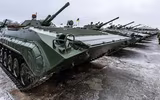 Phát bắn từ súng phóng lựu kích nổ dây chuyền, xé nát xe chiến đấu bộ binh BMP-1 tại Ukraine