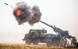 Pháo tự hành CAESAR của Pháp sản xuất chính thức tham chiến tại Ukraine