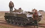 Thiếu vũ khí, Ukraine huy động cả thiết giáp nhảy dù BMD-1 từ bảo tàng