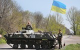 Thiếu vũ khí, Ukraine huy động cả thiết giáp nhảy dù BMD-1 từ bảo tàng
