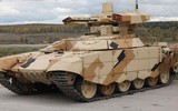 Hình ảnh đầu tiên về 'Kẻ hủy diệt' BMPT-3 của Nga tham chiến tại Ukraine