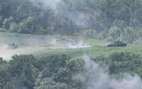 Hình ảnh đầu tiên về 'Kẻ hủy diệt' BMPT-3 của Nga tham chiến tại Ukraine