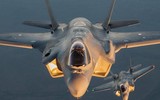 Mỹ bí mật phái 4 chiến đấu cơ tàng hình F-35A tiếp cận đảo Rắn 