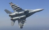 'Chiến thần' Su-35S Nga bắn liền ba tên lửa R-77 về phía chiến đấu cơ Ukraine