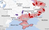 Nga đang giành ưu thế tại chiến trường Ukraine nhờ hỏa lực pháo binh