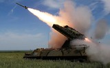 Tổ hợp phòng không Strela-10M được Nga giăng ra để đón lõng máy bay Ukraine tại đảo Rắn