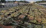 Nga tự tin khi cho xe tăng cổ lỗ T-62M đội 'mũ sắt' để tham chiến tại Ukraine?