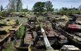 Nga tự tin khi cho xe tăng cổ lỗ T-62M đội 'mũ sắt' để tham chiến tại Ukraine?