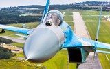 Su-27 Ukraine bị Nga bắn cháy ngay thời điểm ông Zelensky thăm chiến tuyến miền Đông