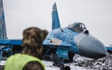 Su-27 Ukraine bị Nga bắn cháy ngay thời điểm ông Zelensky thăm chiến tuyến miền Đông