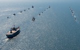 Nga huy động 60 chiến hạm quần thảo ở biển Baltic giữa lúc NATO tập trận