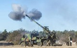 Ukraine sử dụng pháo tự hành CAESAR bắn vào Donestk, nhưng đạn không phát nổ