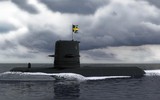 Nga theo dõi tàu ngầm cực nguy hiểm của Thụy Điển vừa tới biển Baltic để hội quân với NATO