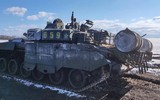 Đoàn chiến tăng T-80BVM Ukraine thu được của Nga được tung vào tham chiến