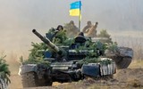 Đoàn chiến tăng T-80BVM Ukraine thu được của Nga được tung vào tham chiến