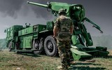 Ngay sau khi tới Kiev, Tổng thống Pháp liền tăng viện thêm pháo tự hành CAESAR cho Ukraine