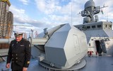 Khinh hạm Buyan-M mang tên lửa Kalibr Nga bị pháo phản lực BM-21 Ukraine bắn trọng thương?